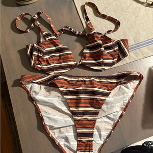 Doen Multicolor Striped Bikini (new)
